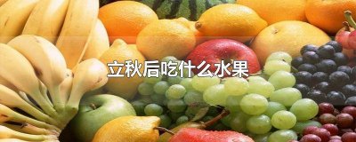 ​立秋后吃什么水果好 立秋后吃什么水果蔬菜