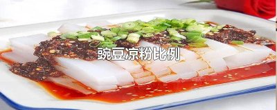 ​豌豆凉粉比例怎么做好吃 豌豆凉粉比例怎么做视频