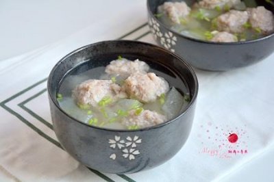 ​冬瓜肉丸汤制作全过程方法