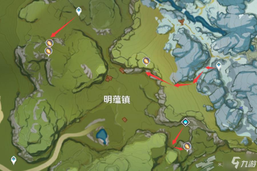 原神石珀在哪采 原神石珀全采集路线图